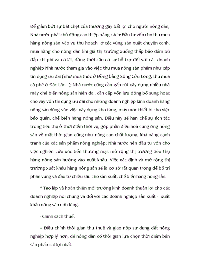 image for page Thực trạng và giải pháp cho vấn đề tiêu thụ nông sản ở Việt nam