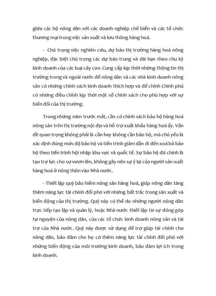 image for page Thực trạng và giải pháp cho vấn đề tiêu thụ nông sản ở Việt nam