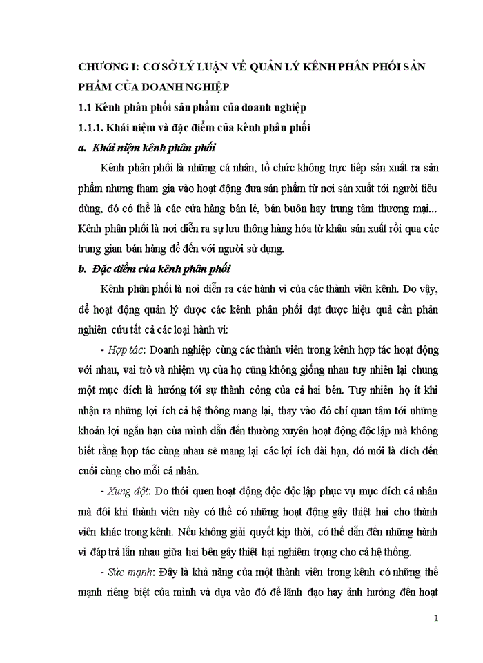 image for page Quản lý kênh phân phối tại công ty Trách nhiệm hữu hạn thiết bị và công nghệ Minh Hà