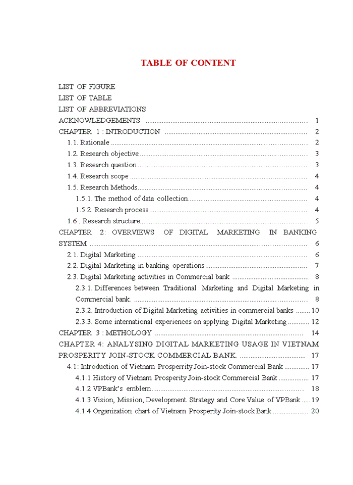image for page Tiếng anh OVERVIEWS OF DIGITAL MARKETING IN BANKING SYSTEM