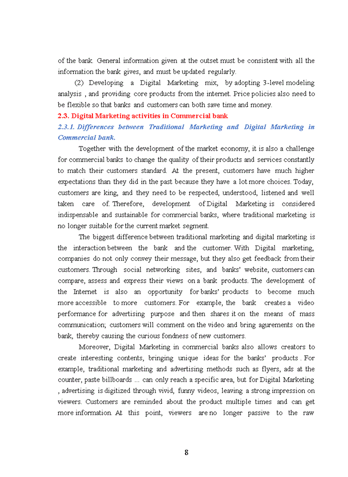 image for page Tiếng anh OVERVIEWS OF DIGITAL MARKETING IN BANKING SYSTEM