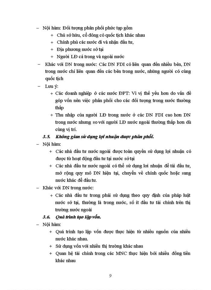 image for page Phân tích các đặc điểm cơ bản của quản trị tài chính doanh nghiệp FDI