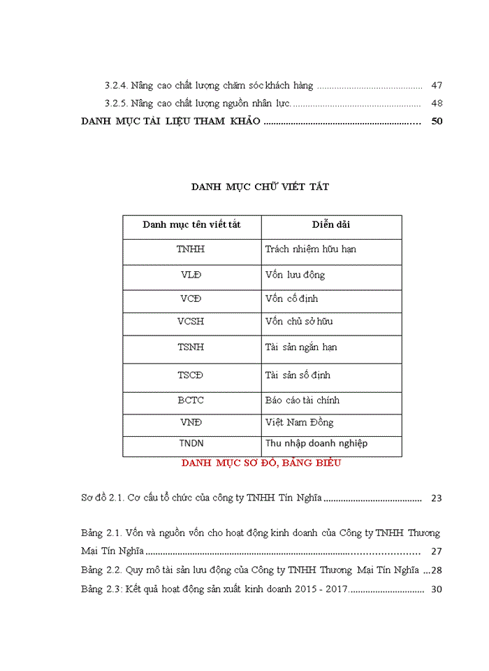 image for page Nâng cao hiệu quả sử dụng vốn lưu động tại công ty Trách nhiệm hữu hạn thương mại tín nghĩa