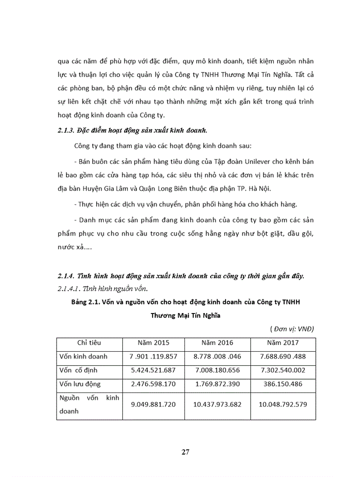 image for page Nâng cao hiệu quả sử dụng vốn lưu động tại công ty Trách nhiệm hữu hạn thương mại tín nghĩa