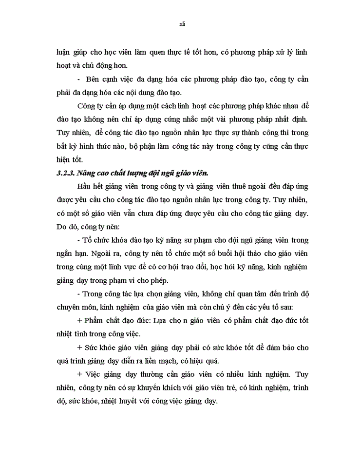 image for page Công tác đào tạo nguồn nhân lực tại công ty Trách nhiệm hữu hạn đầu tư và xây dựng công trình giao thông thành nam
