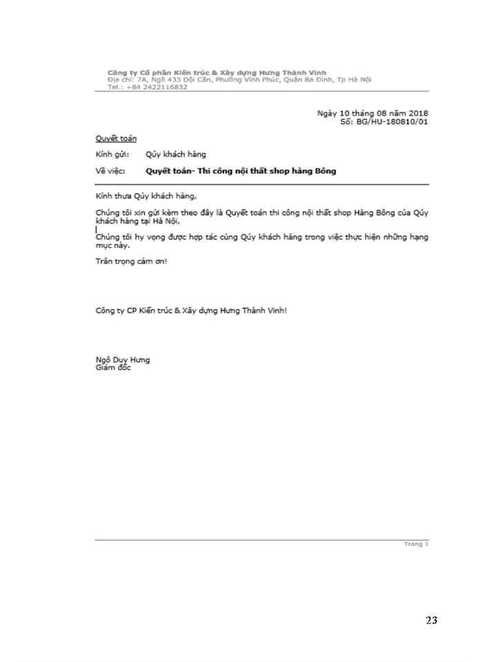 image for page Kế toán thanh toán với khách hàng tại Công ty Cổ phần Kiến trúc và Xây dựng Hưng Thành Vinh