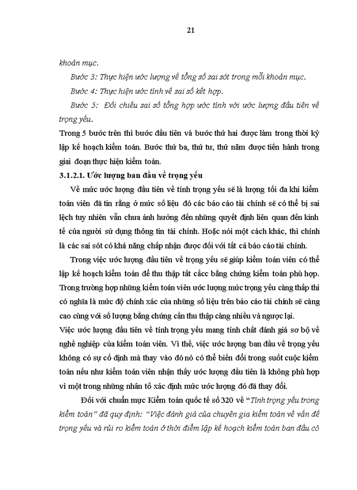 image for page CÔNG TÁC LẬP KẾ HOẠCH KIỂM TOÁN TRONG QUY TRÌNH KIỂM TOÁN BÁO CÁO TÀI CHÍNH