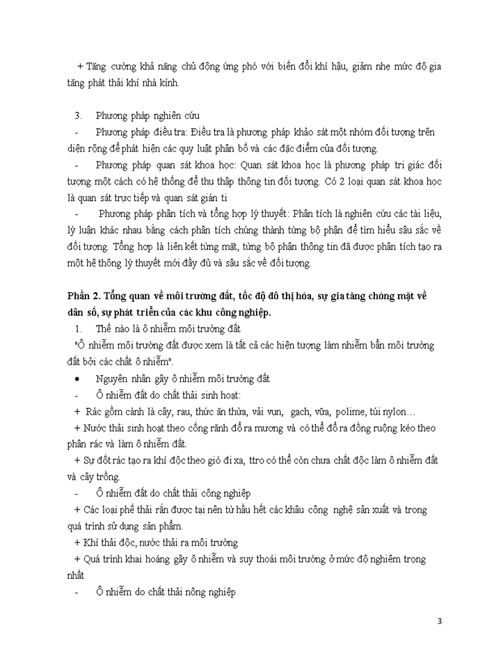 image for page Tổng quan về môi trường đất tốc độ đô thị hóa sự gia tăng chóng mặt về dân số sự phát triển của các khu công nghiệp