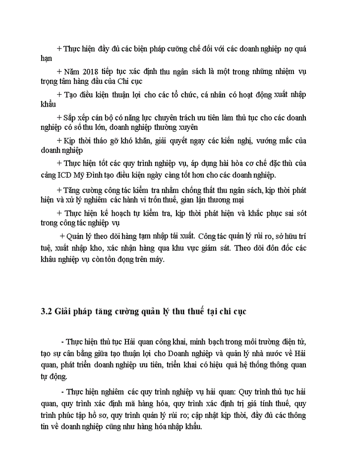 image for page Tăng cường quản lý thu thuế doanh nghiệp xuất nhập khẩu chi cục hải quan Bắc Hà Nội