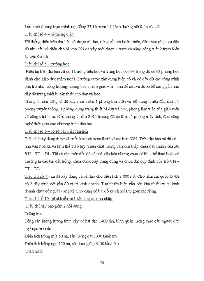 image for page THỰC TRẠNG XÂY DỰNG NÔNG THÔN MỚI TẠI XÃ VÂN TRÌNH HUYỆN THẠCH AN TỈNH CAO BẰNG