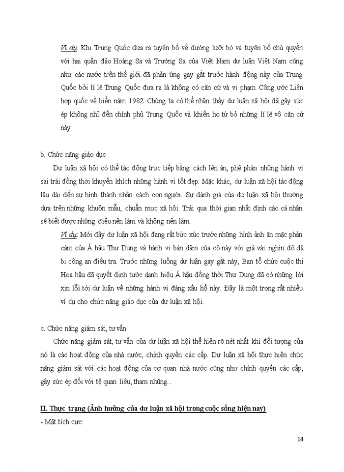 image for page Phân tích khái niệm làm rõ các đặc điểm cơ bản chức năng của dư luận xã hội đồng thời đưa ra ví dụ cụ thể về hậu quả của dư luận xã hội cũng như đề ra các giải pháp