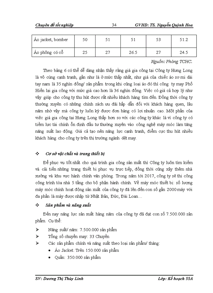 image for page Báo cáo Công ty Cổ phần May và Dịch vụ Hưng Long