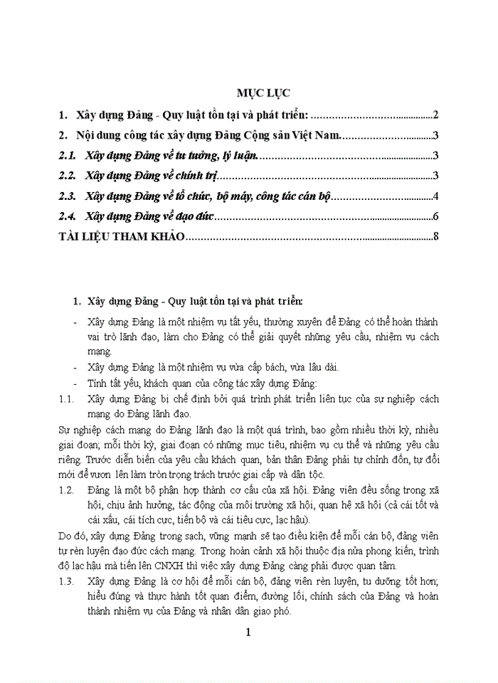 Xây dựng Đảng là một nhiệm vụ tất yếu thường xuyên để Đảng có thể hoàn thành vai trò lãnh đạo