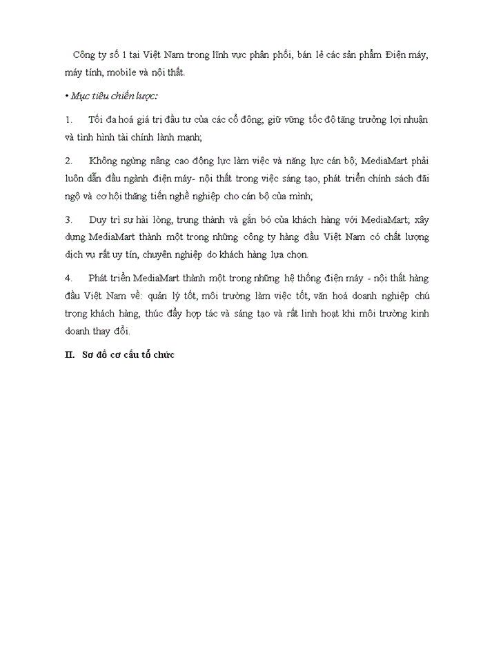 image for page Hình thành các bộ phậnCông ty tổ chức theo mô hình cơ cấu chức năng thống nhất