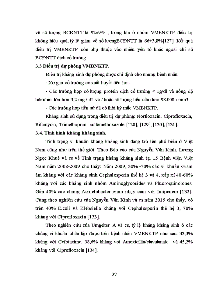 image for page Ths Nghiên cứu đặc điểm lâm sàng cận lâm sàng và điều trị viêm màng bụng nhiễm khuẩn tự phát ở bệnh nhân xơ gan