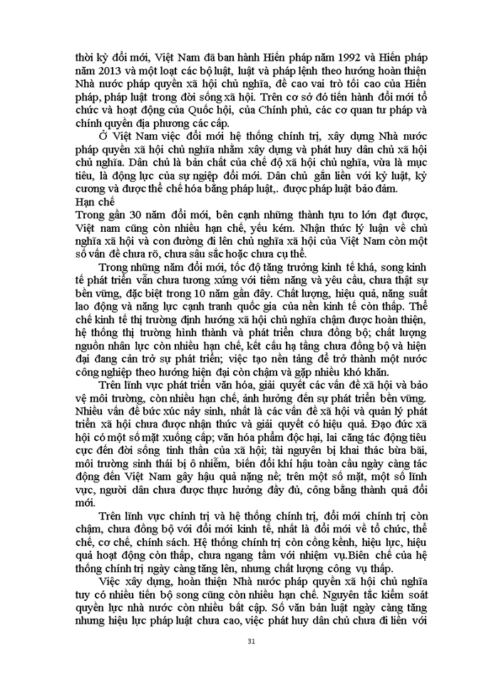 image for page Trình bày thực trạng tăng trưởng và chất lượng tăng trưởng kinh tế Việt Nam thời kỳ đổi mới 1986- nay