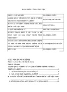 CƠ CẤU TỔ CHỨC CHÍNH SÁCH CỦA BẢO HIỂM Y TẾ VIỆT NAM