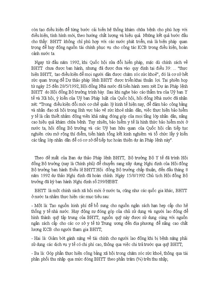 image for page CƠ CẤU TỔ CHỨC CHÍNH SÁCH CỦA BẢO HIỂM Y TẾ VIỆT NAM