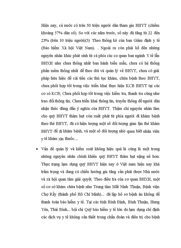 image for page CƠ CẤU TỔ CHỨC CHÍNH SÁCH CỦA BẢO HIỂM Y TẾ VIỆT NAM