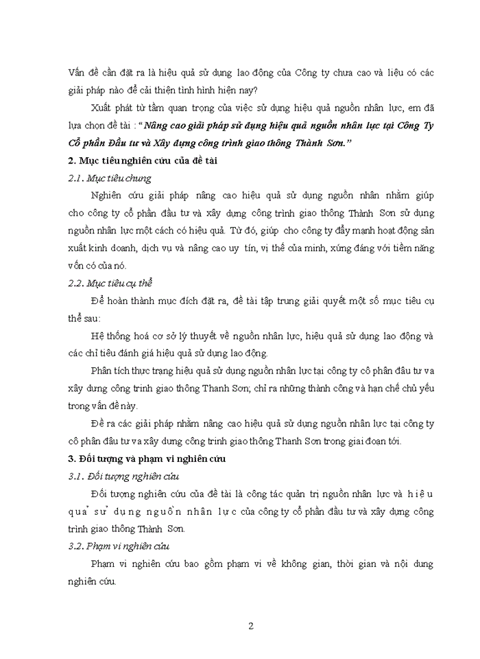 image for page NÂNG CAO GIẢI PHÁP SỬ DỤNG HIỆU QUẢ NGUỒN NHÂN LỰC TẠI CÔNG TY CỔ PHẦN ĐẦU TƯ VÀ XÂY DỰNG CÔNG TRÌNH GIAO THÔNG THÀNH SƠN