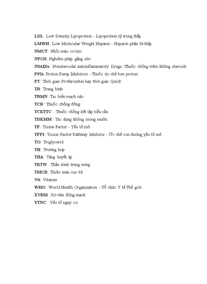 image for page KHẢO SÁT TÌNH HÌNH SỬ DỤNG THUỐC CHỐNG ĐÔNG VÀ CHỐNG KẾT TẬP TIỂU CẦU TRÊN BỆNH NHÂN BỆNH MẠCH VÀNH TẠI KHOA KHÁM BỆNH BỆNH VIỆN BẠCH MAI TỪ 1 2010 7 2010