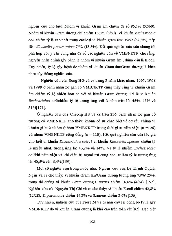 image for page VIÊM MÀNG BỤNG NHIỄM KHUẨN TỰ PHÁT Ở BỆNH NHÂN XƠ GAN