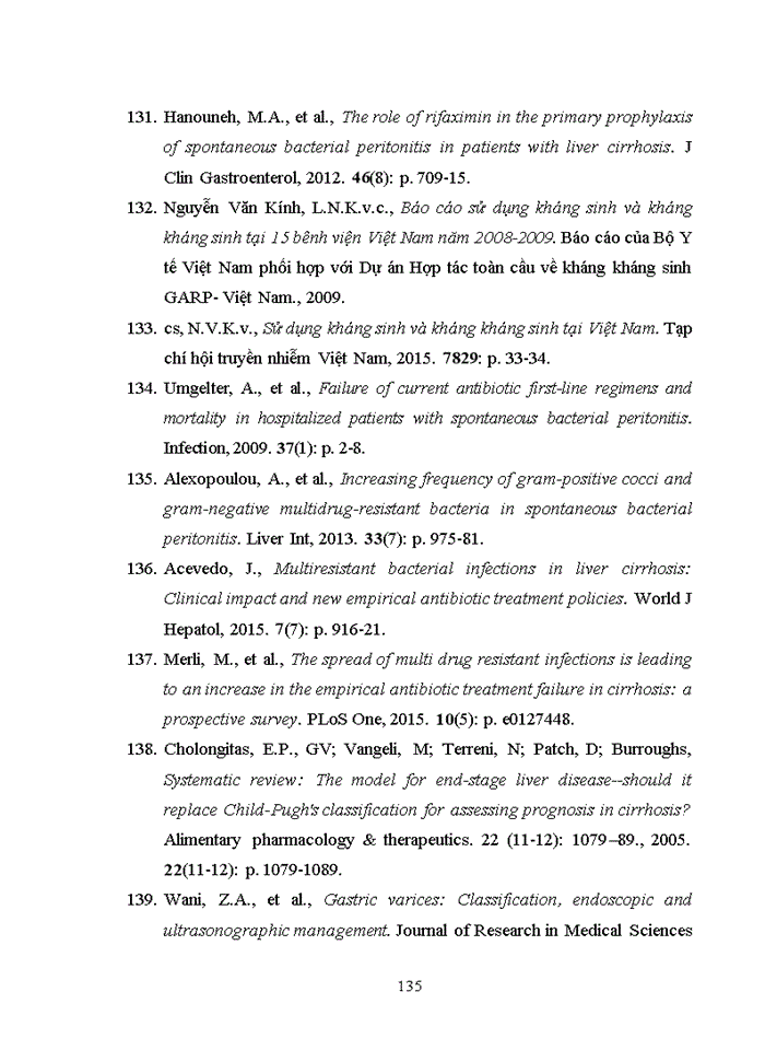 image for page VIÊM MÀNG BỤNG NHIỄM KHUẨN TỰ PHÁT Ở BỆNH NHÂN XƠ GAN