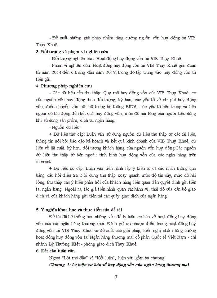 image for page Tăng cường hoạt động huy động vốn tại Ngân hàng thương mại cổ phần Quốc tế Việt Nam - chi nhánh Lý Thường Kiệt - phòng giao dịch Thụy Khuê