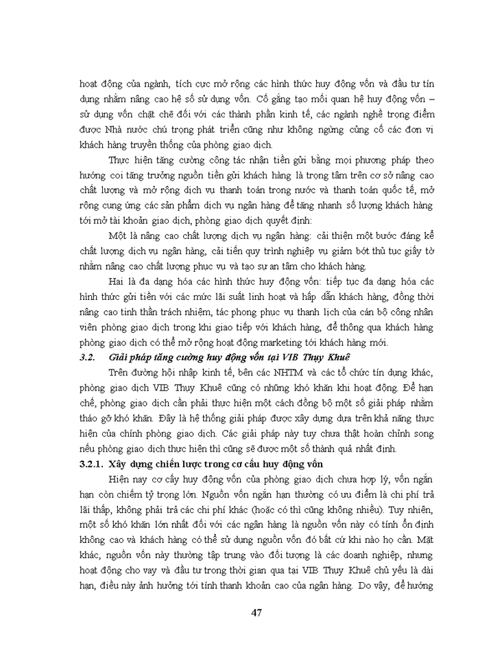 image for page Tăng cường hoạt động huy động vốn tại Ngân hàng thương mại cổ phần Quốc tế Việt Nam - chi nhánh Lý Thường Kiệt - phòng giao dịch Thụy Khuê