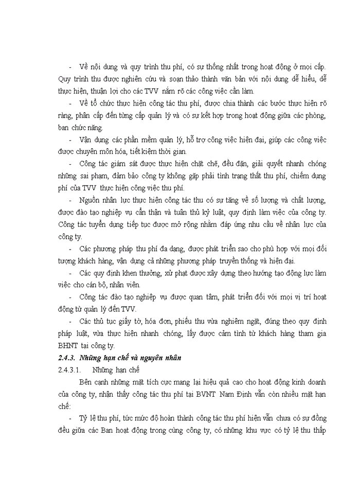 image for page Nghiên cứu công tác thu phí bảo hiểm nhân thọ tại công ty Bảo Việt Nhân thọ Nam Định