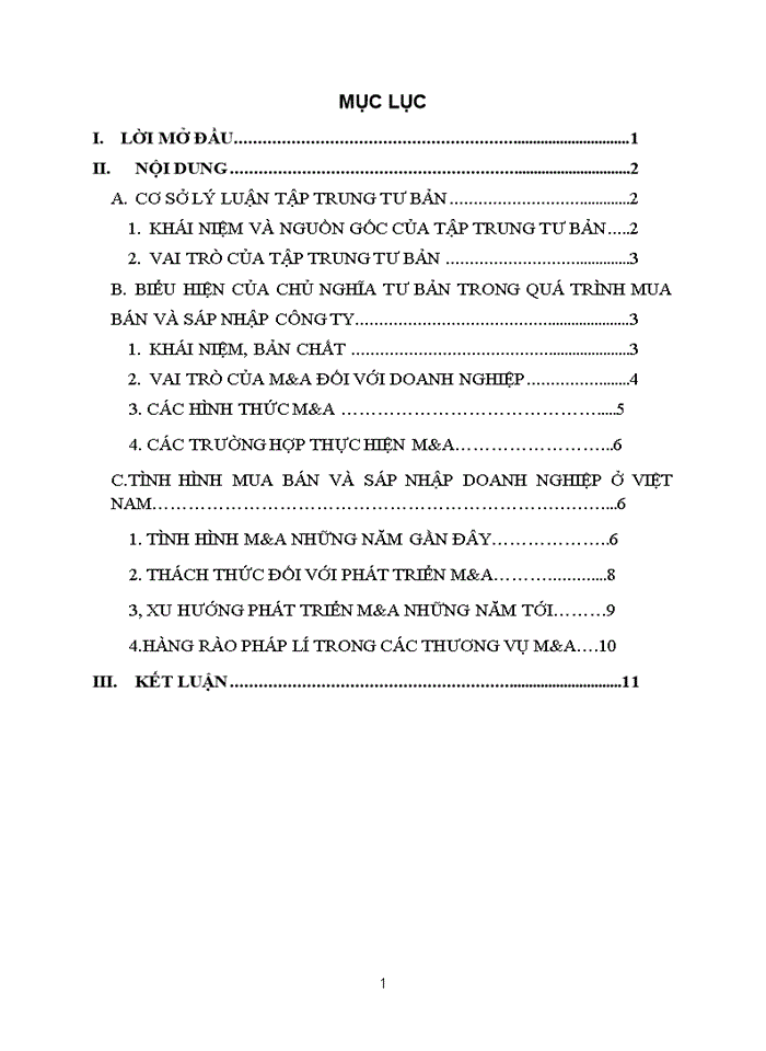image for page Mác BIỂU HIỆN CỦA CHỦ NGHĨA TƯ BẢN TRONG QUÁ TRÌNH MUA BÁN VÀ SÁP NHẬP CÔNG TY