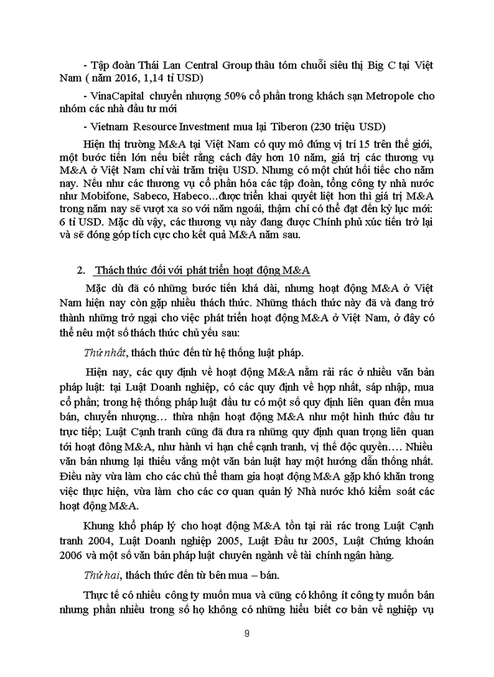image for page Mác BIỂU HIỆN CỦA CHỦ NGHĨA TƯ BẢN TRONG QUÁ TRÌNH MUA BÁN VÀ SÁP NHẬP CÔNG TY