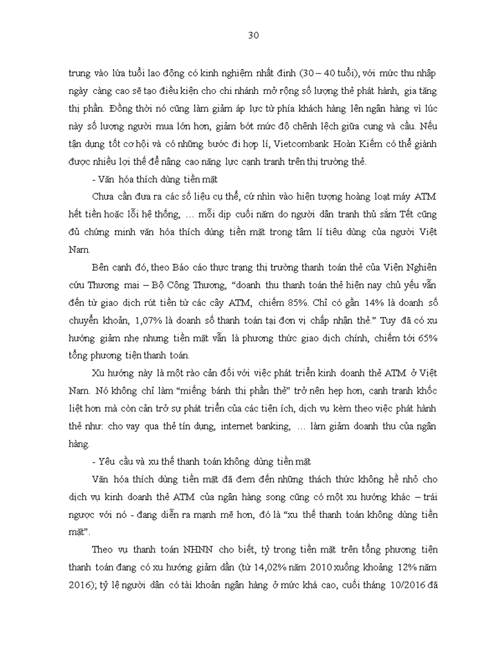 image for page NÂNG CAO NĂNG LỰC CẠNH TRANH DỊCH VỤ THẺ ATM CỦA NGÂN HÀNG TMCP NGOẠI THƯƠNG VIỆT NAM CHI NHÁNH HOÀN KIẾM HÀ NỘI