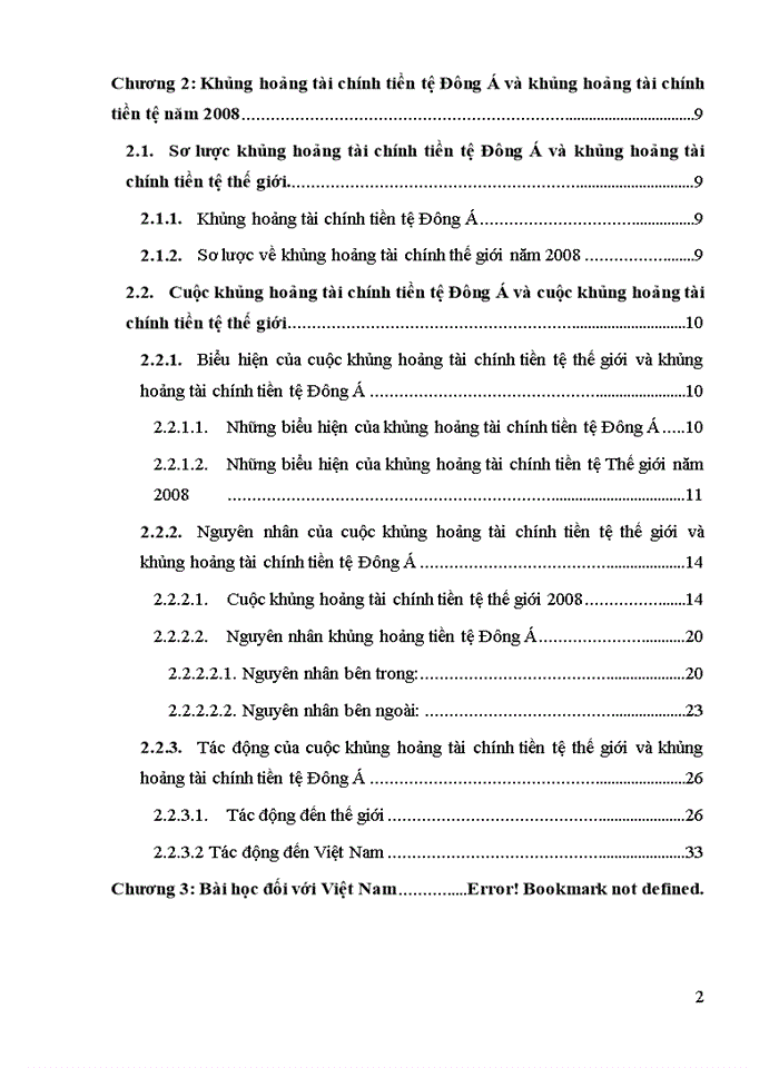 Khủng hoảng tài chính tiền tệ Đông Á và khủng hoảng tài chính tiền tệ Thế giới năm 2008 có điểm giống và khác nhau như thế nào Nêu bài học cho VN