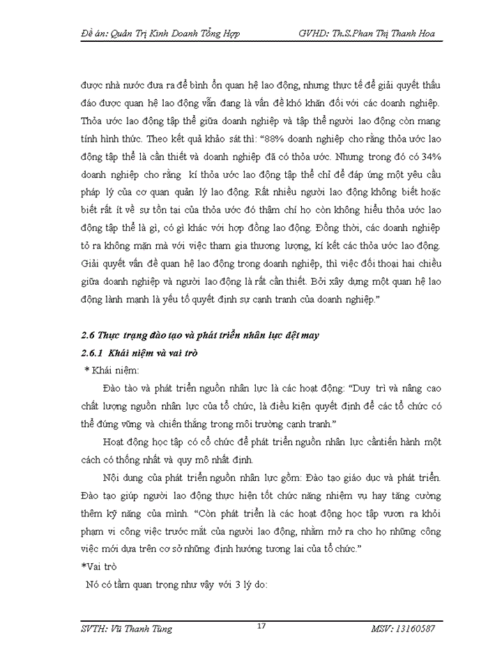 image for page THỰC TRẠNG QUẢN TRỊ NHÂN LỰC TRONG CÁC DOANH NGHIỆP DỆT MAY VIỆT NAM