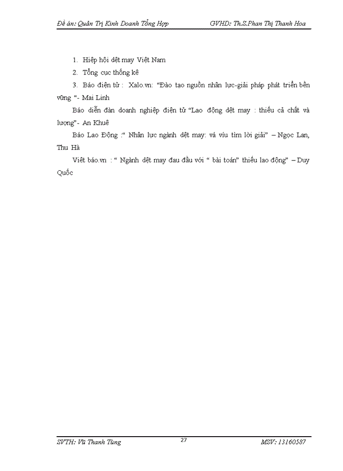 image for page THỰC TRẠNG QUẢN TRỊ NHÂN LỰC TRONG CÁC DOANH NGHIỆP DỆT MAY VIỆT NAM