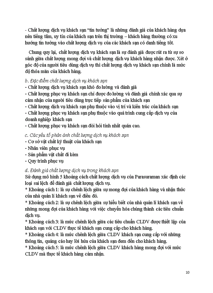 image for page THỰC TRẠNG CÔNG TÁC QUẢN TRỊ CHẤT LƯỢNG DỊCH VỤ TẠI KHÁCH SẠN MƯỜNG THANH GRAND HÀ NỘI