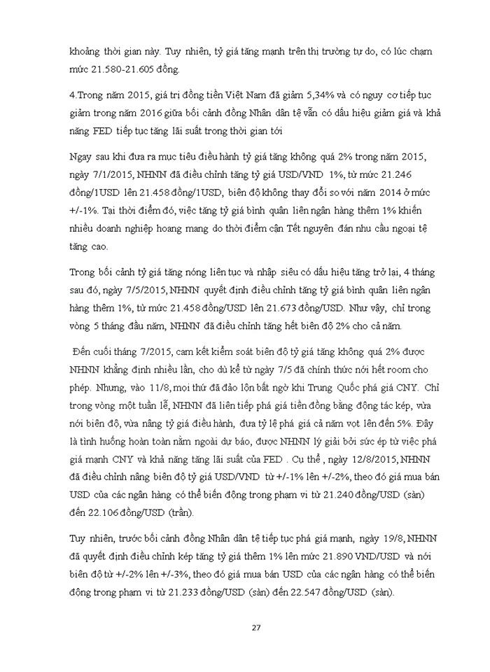 image for page Trình bày hiểu biết về mô hình Mundell-Fleming và cân bằng bên trong và bên ngoài Cập nhật và phân tích những cơ chế điều hành tỷ giá hối đoái của NHNN Việt Nam trong 5 năm trở lại đây