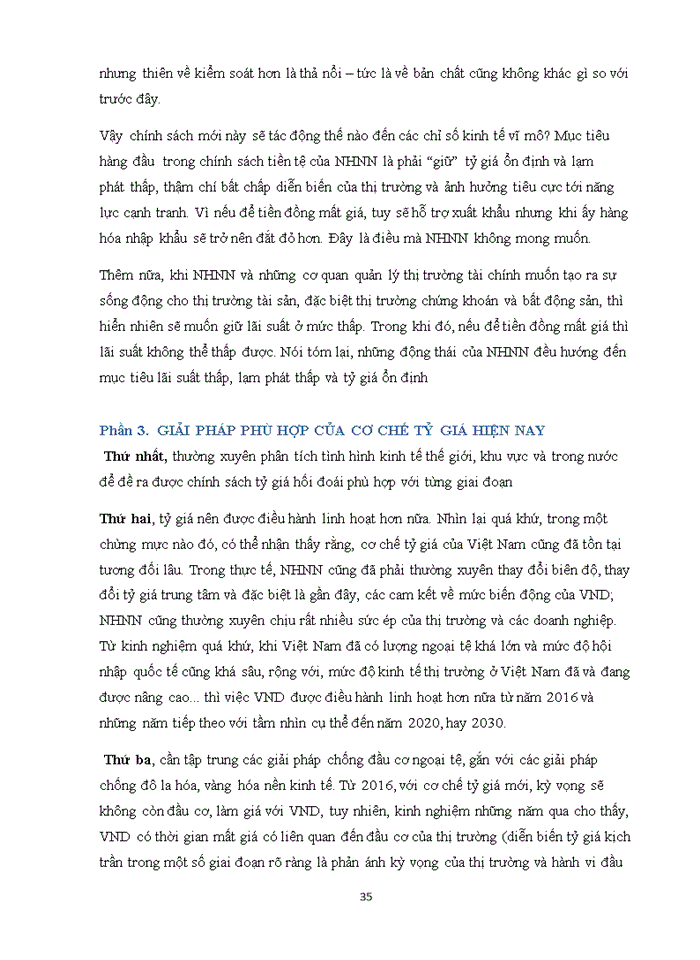 image for page Trình bày hiểu biết về mô hình Mundell-Fleming và cân bằng bên trong và bên ngoài Cập nhật và phân tích những cơ chế điều hành tỷ giá hối đoái của NHNN Việt Nam trong 5 năm trở lại đây
