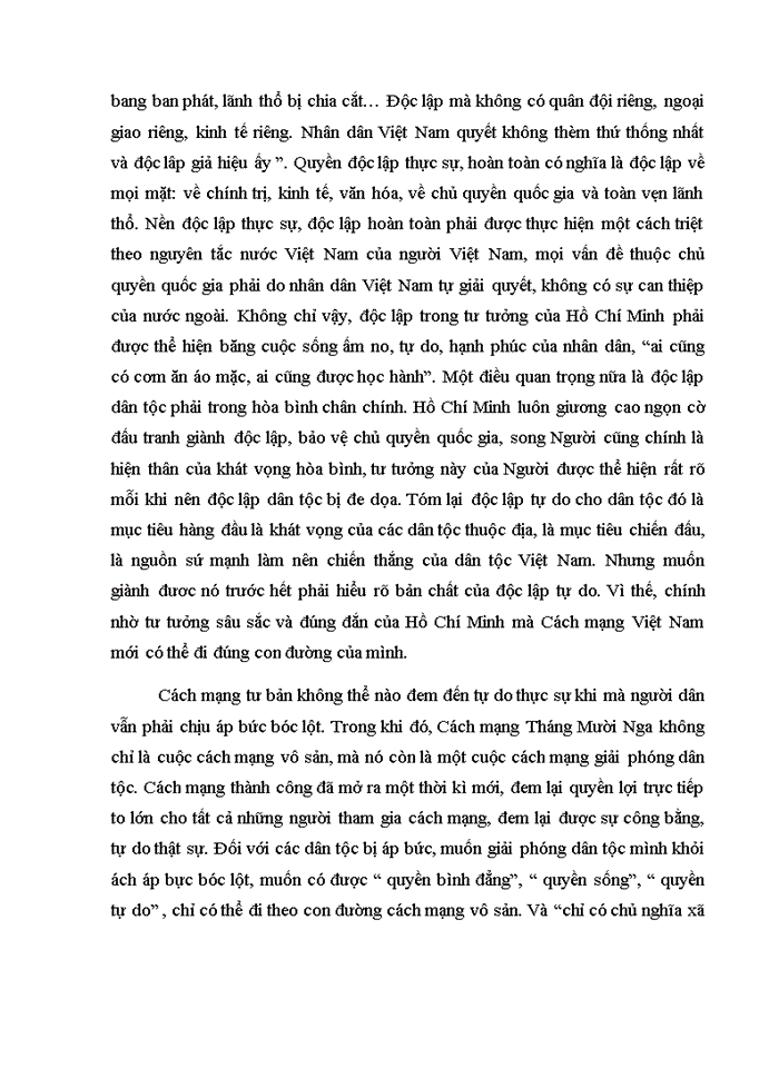 image for page Phân tích luận điểm của Hồ Chí Minh Tất cả các dân tộc trên thế giới đều sinh ra bình đẳng dân tộc nào cũng có quyền sống quyền sung sướng và quyền tự do Liên hệ thực tiễn Việt Nam hiện nay