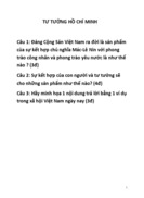 Đảng Cộng Sản Việt Nam ra đời là sản phẩm của sự kết hợp chủ nghĩa Mác-Lê Nin với phong trào công nhân và phong trào yêu nước là như thế