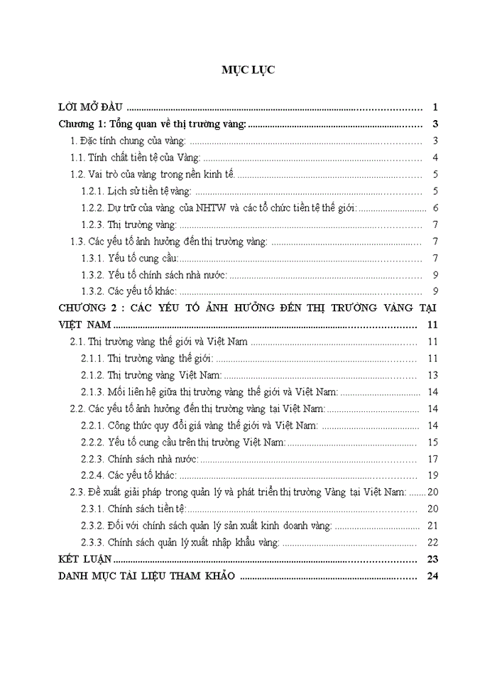 image for page Các yếu tố ảnh hưởng đến thị trường vàng tại Việt Nam