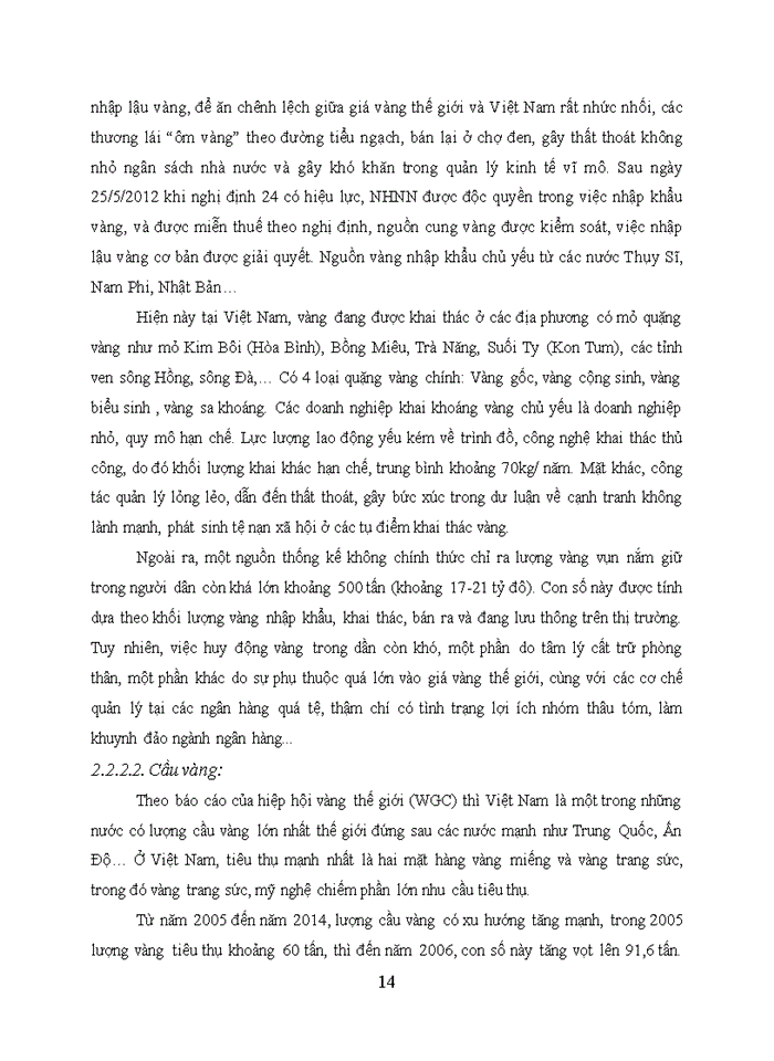 image for page Các yếu tố ảnh hưởng đến thị trường vàng tại Việt Nam
