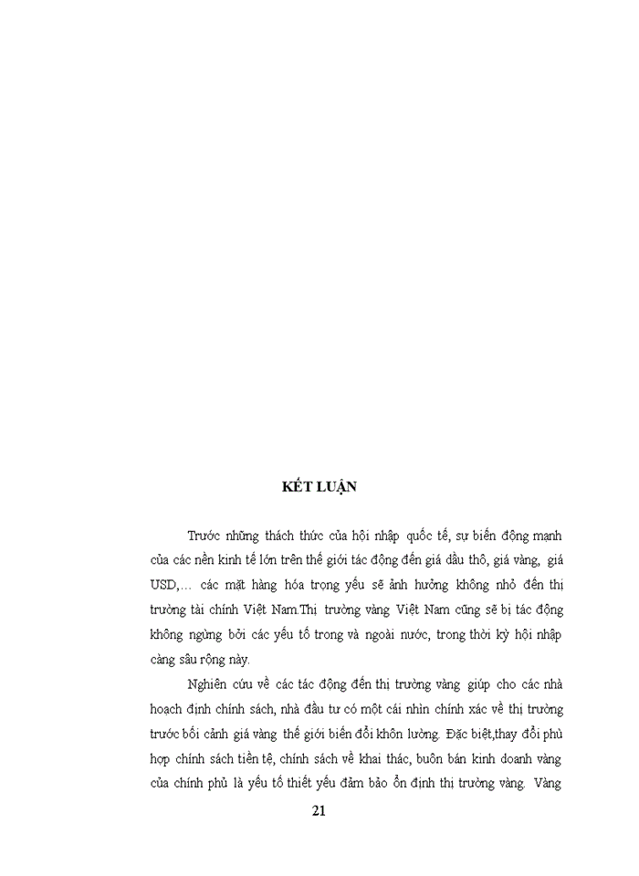 image for page Các yếu tố ảnh hưởng đến thị trường vàng tại Việt Nam