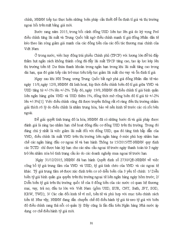 image for page Tỷ giá hối đoái và chính sách tỷ giá hối đoái ở Việt Nam