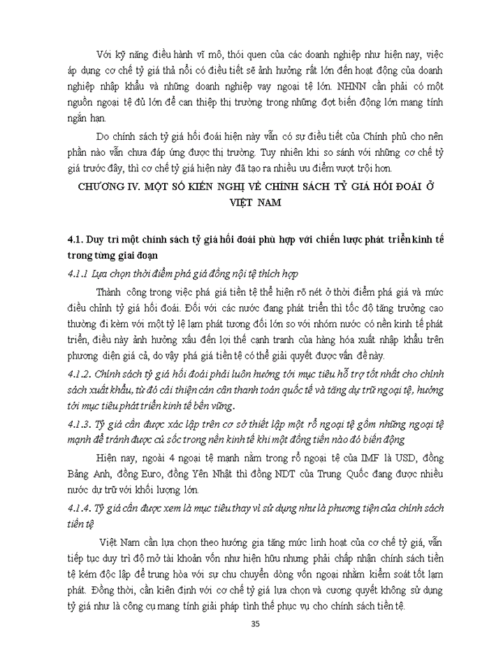 image for page Tỷ giá hối đoái và chính sách tỷ giá hối đoái ở Việt Nam