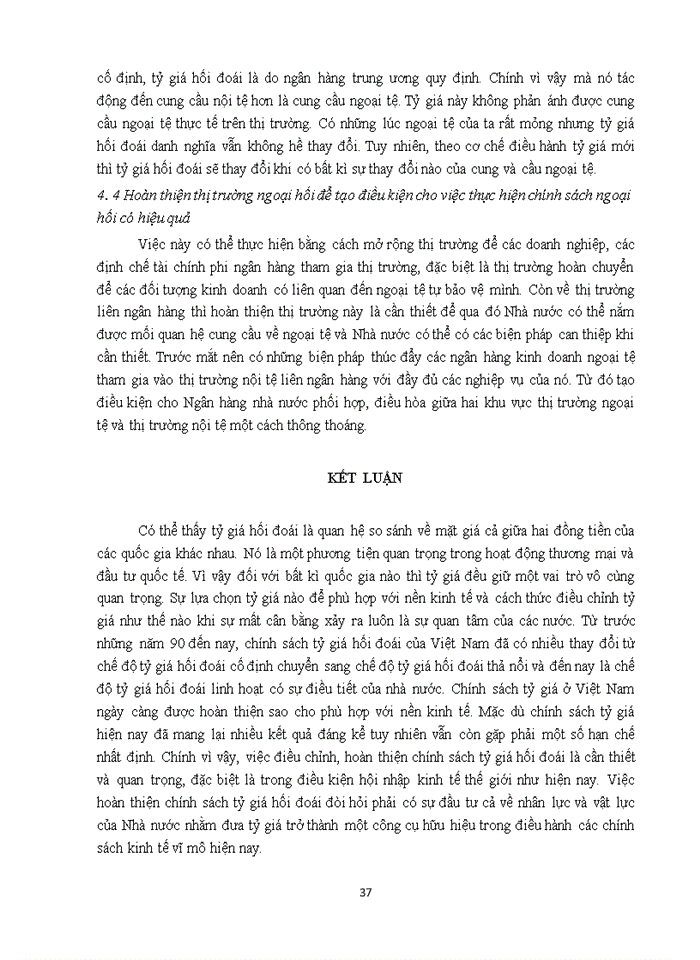 image for page Tỷ giá hối đoái và chính sách tỷ giá hối đoái ở Việt Nam