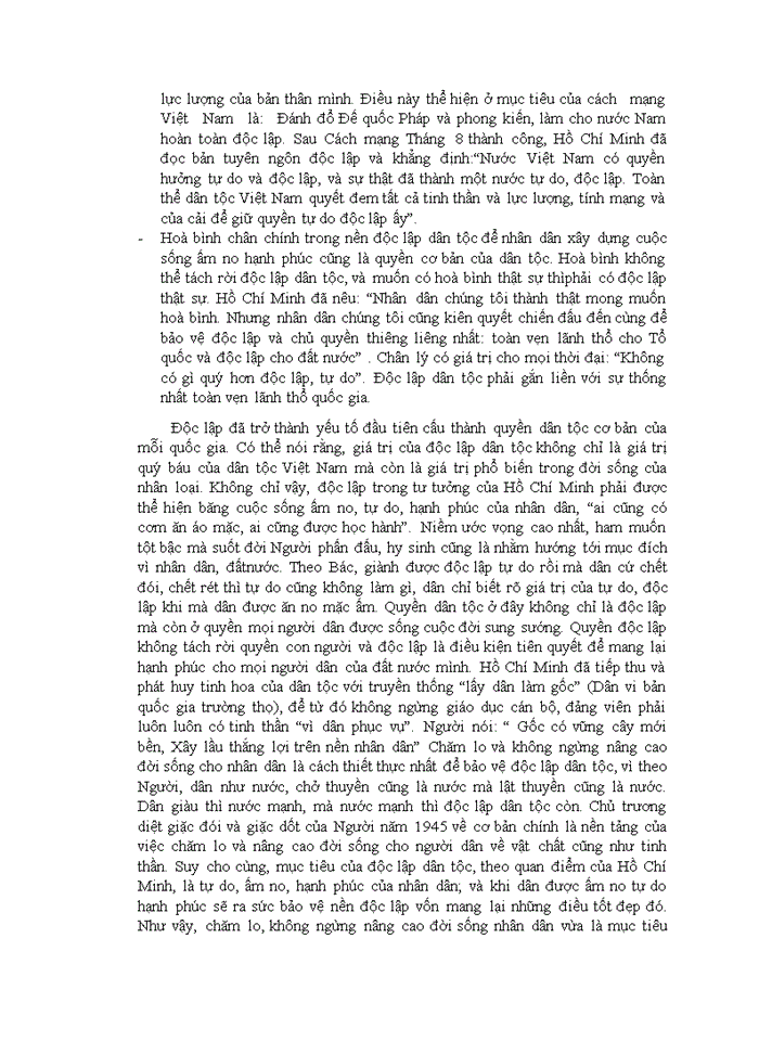 image for page Phân tích luận điểm của Hồ Chí Minh Tất cả các dân tộc trên thế giới đều sinh ra bình đẳng dân tộc nào cũng có quyền sống quyền sung sướng và quyền tự do Liên hệ thực tiễn Việt Nam hiện nay