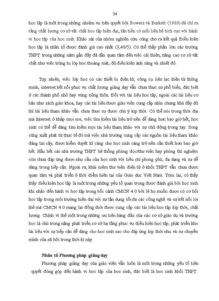 image for page NHÂN TỐ ẢNH HƯỞNG ĐẾN HÀNH VI HỌC TẬP CỦA HỌC SINH TẠI CÁC TRƯỜNG TRUNG HỌC PHỔ THÔNG TRÊN ĐỊA BÀN HÀ NỘI TRONG BỐI CẢNH CÁCH MẠNG CÔNG NGHIỆP 4 0