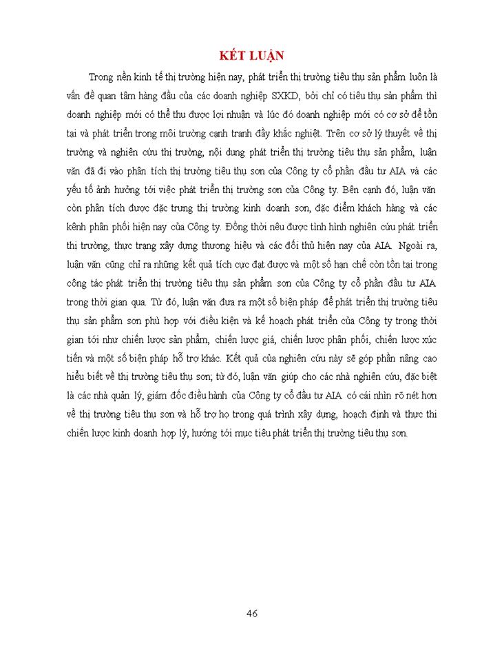 image for page THỰC TRẠNG TIÊU THỤ SƠN CỦA CÔNG TY CỔ PHẦN ĐẦU TƯ AIA VIỆT NAM